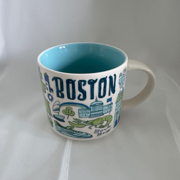 Starbucks Boston Been There City Mug Blue - Picture 1 of 6